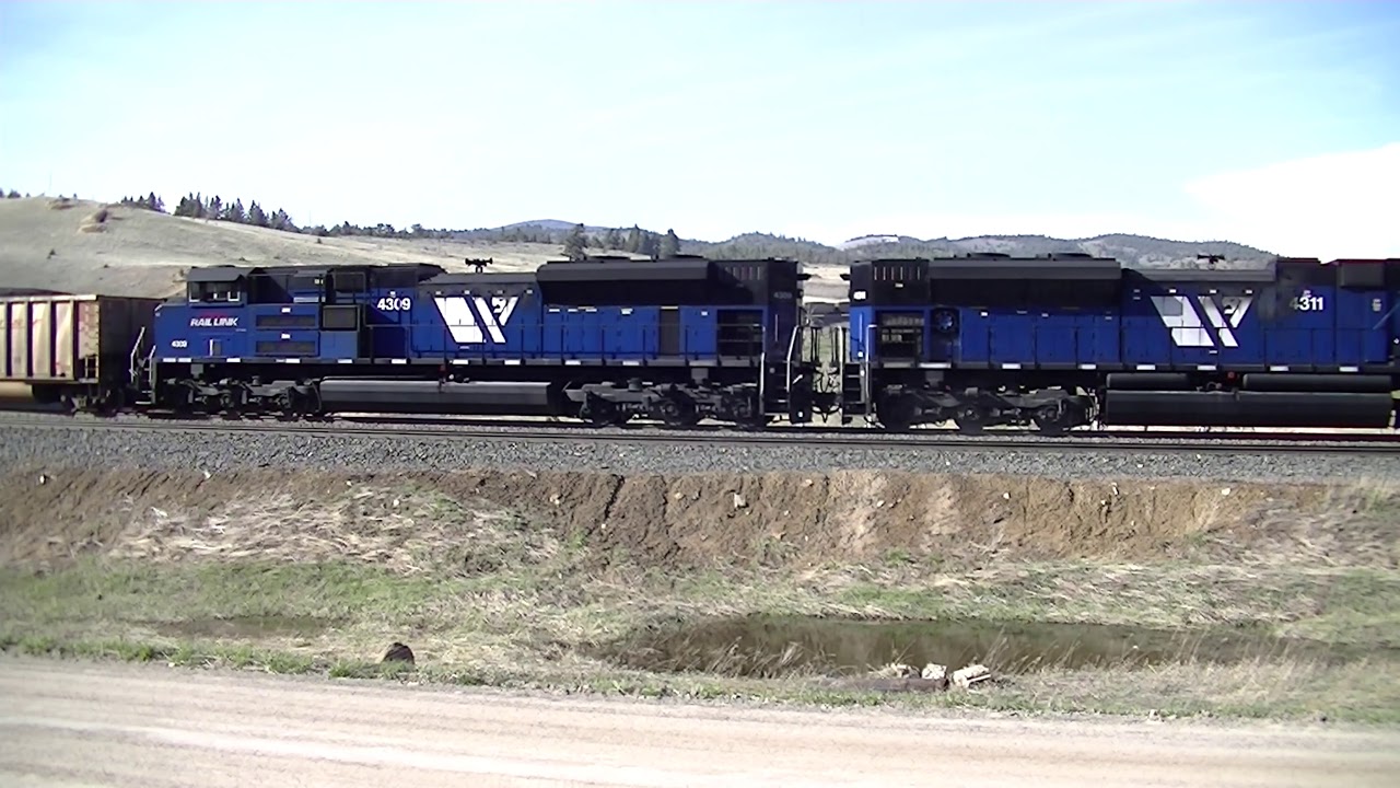 Montana Rail Link's SD70ace's Put to the Test