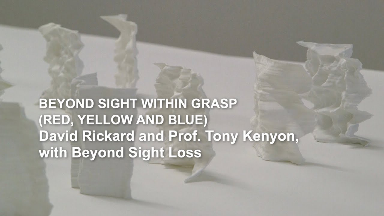 Trellis: Beyond Sight Within Grasp (Red, Yellow and Blue), David Rickard and Prof Tony Kenyon