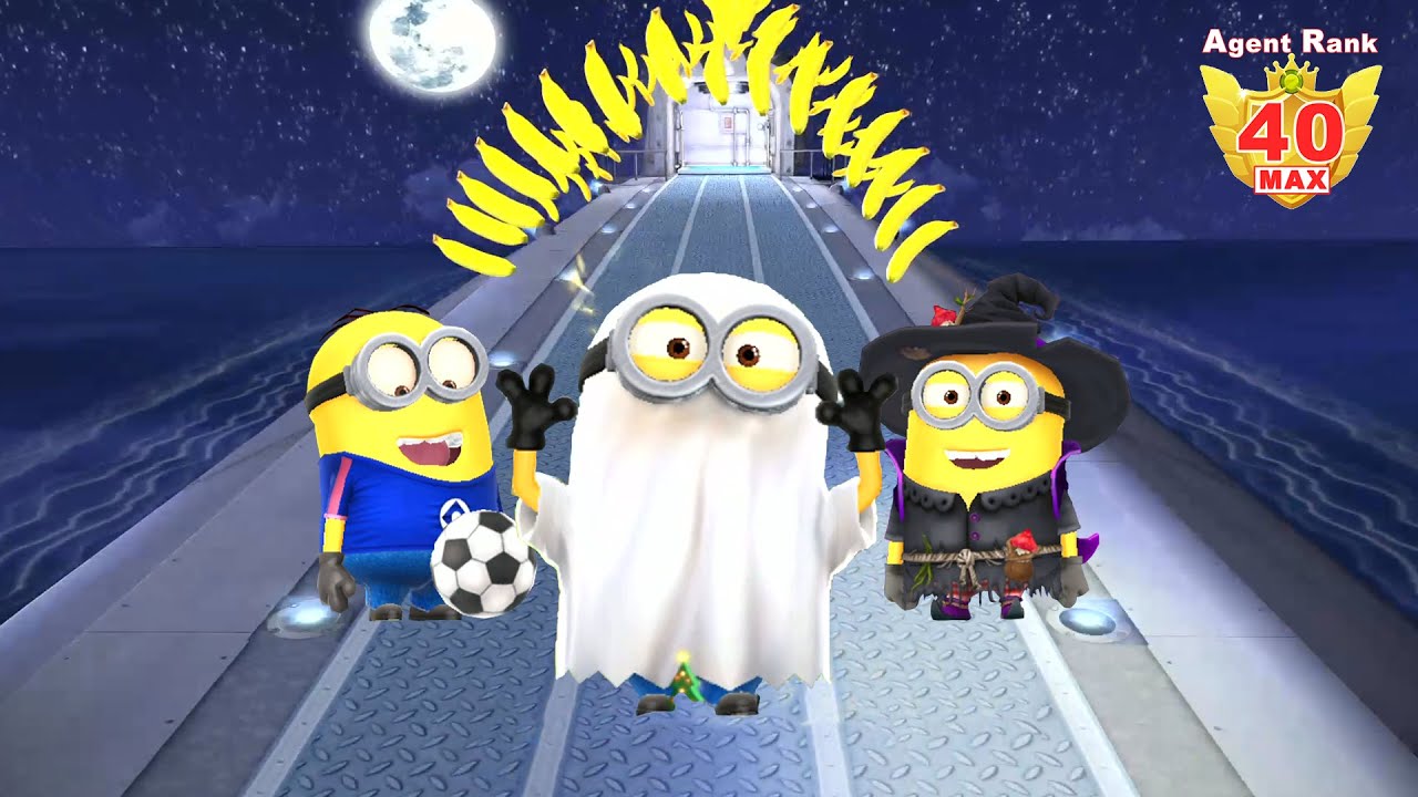Minion Rush Special Mission Modern Art Ghost Minion Witch Minion and Soccer Minion |Ep9 St2 |FHD