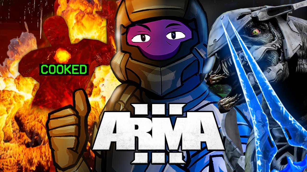 Getting ROASTED ALIVE In a FLOOD Infested Jungle  -  HALO ARMA 3