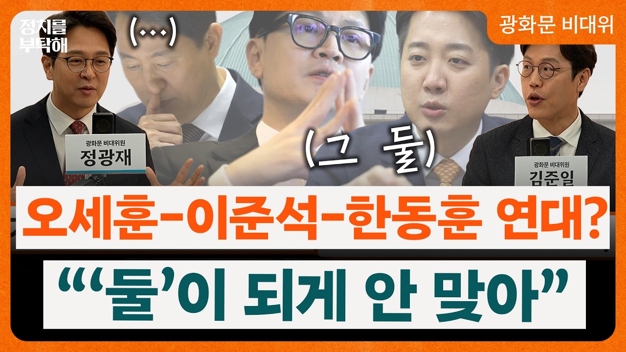 보수 재건 삼각편대 현실 가능성? 김준일 
