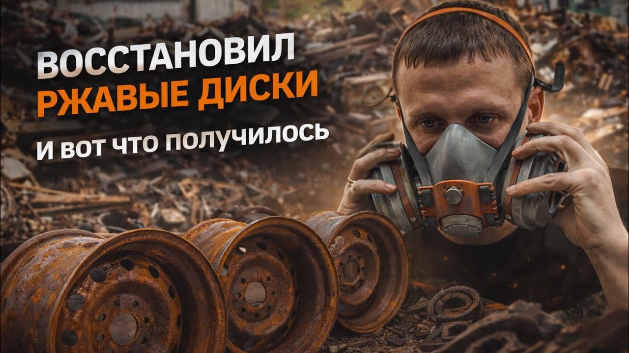 Восстановил ржавые разварки на свой ИЖ, результат меня поразил 