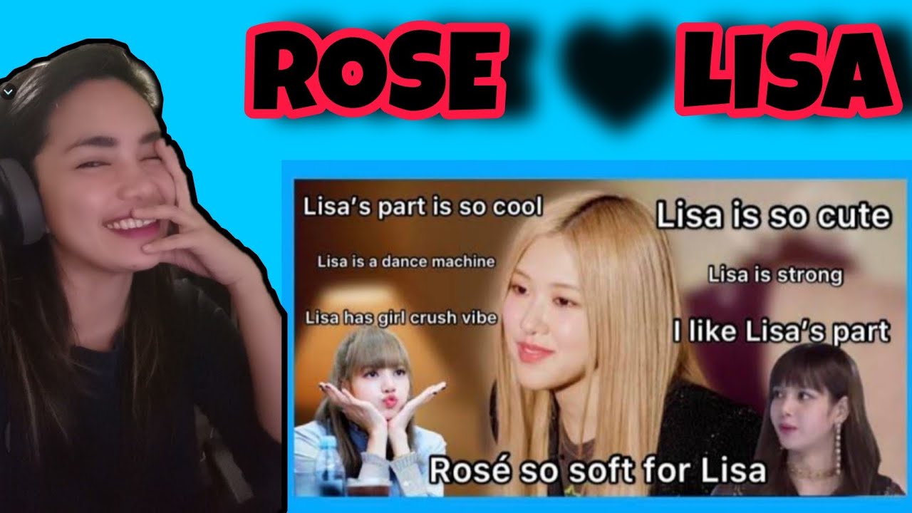 Rosé admires Lisa the most REACTION VIDEO (IM SO SOFT TO CHAELISA) | MISS A CHANNEL