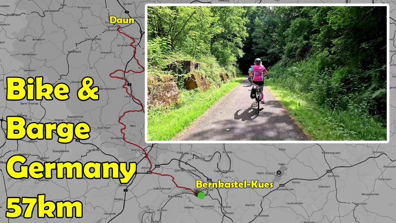 Daun to Bernkastel-Kues by Bike - Bike & Barge on The Merlijn, Germany