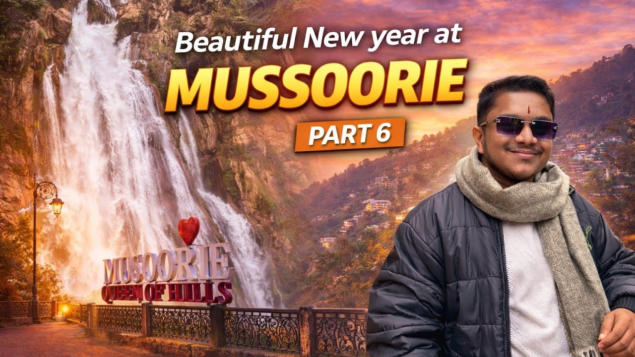 Starting the New Year in Mussoorie 🌄 | New year celebration | Part-6 #kemptyfall #mussoorie 