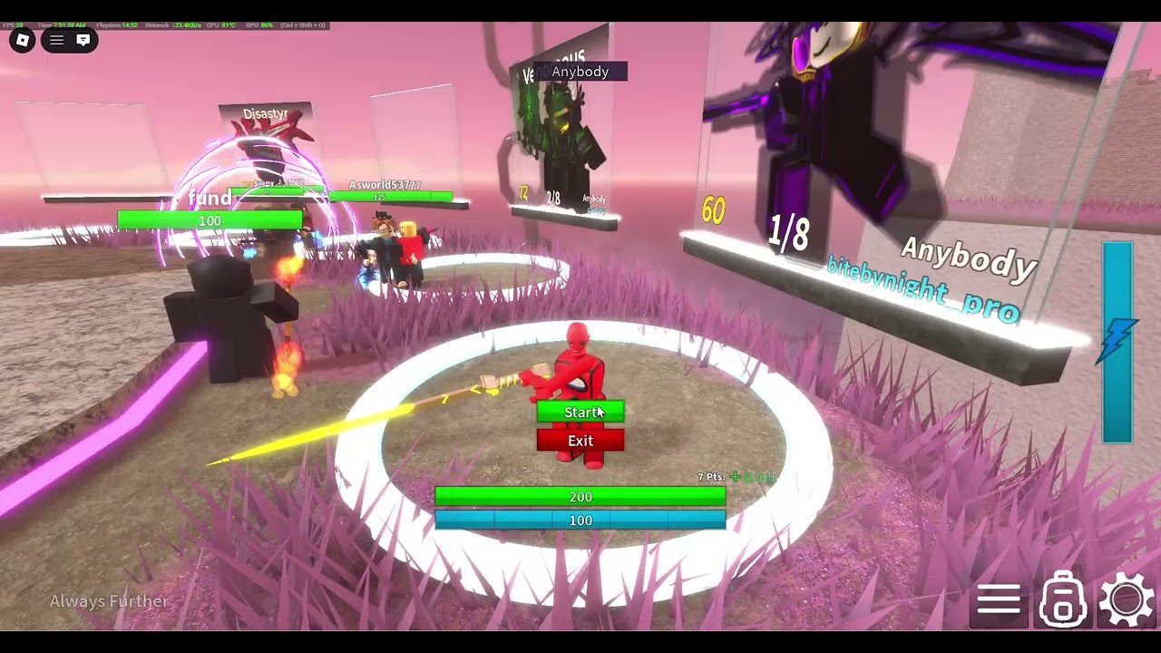 playing skilled based boss fights