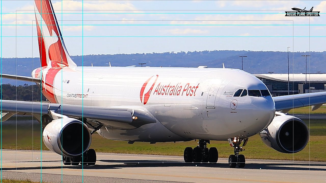 Qantas Freight Express (VH-EBF) Departing RW03 at Perth Airport