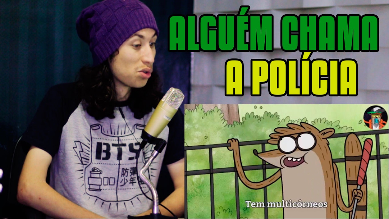 React Finn e Jake VS. Mordecai e Rigby | Duelo de Titãs (7 Minutoz) #2169