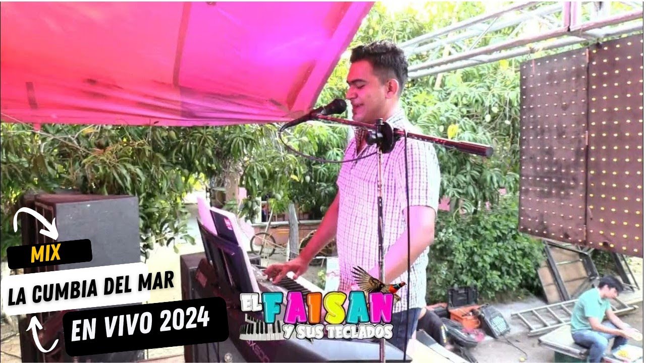 REPICAME EL TIMBAL, Luz y Agua, CUMBIA DEL MAR - EL FAISAN y sus Teclados en Vivo Abril 2024 CUMBIAS