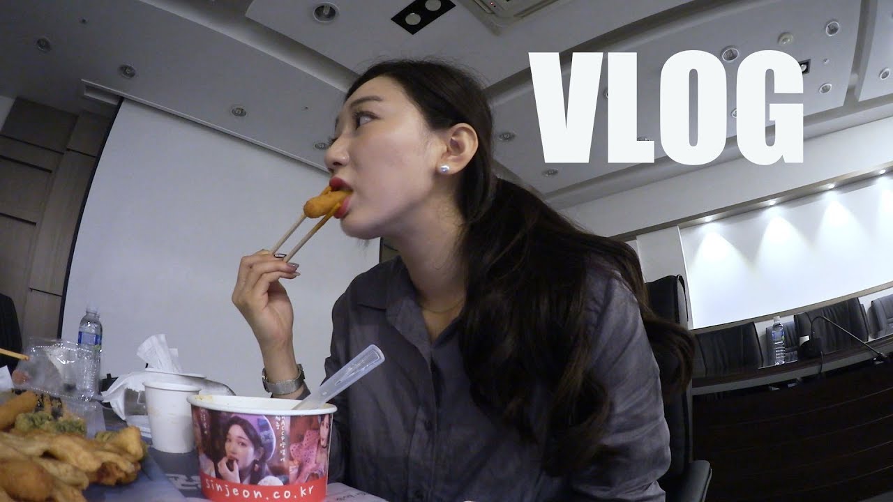 VLOGㅣ평범한 일상 브이로그(ft. 서브웨이, 신전떡볶이, 푸쵸, 젤리, 빵)ㅣniji