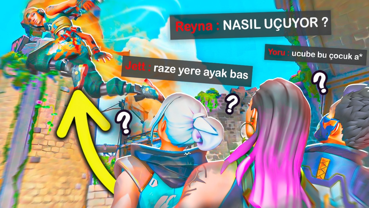 RAZE HAVA YOLLARI ✈️ ( Hedef 1K ) #valorant