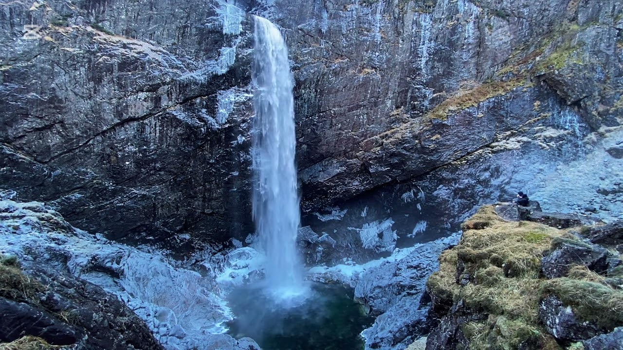&ldquo;M&aring;nafossen mektigste fossefall i Dirdal!&rdquo;Monafossen Rogaland&rsquo;s Most Powerful Waterfall in Dirdal!&rdquo;
