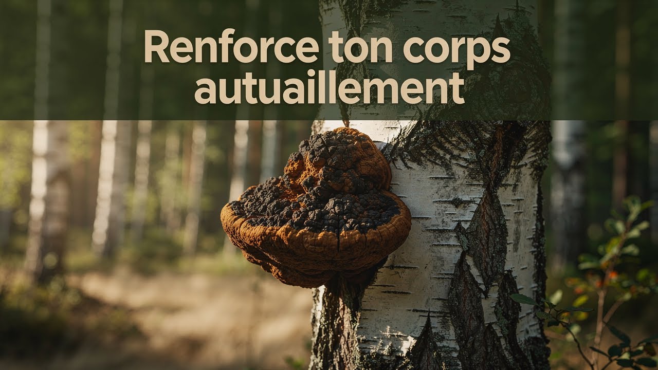🍄 Chaga : Le champignon de la longévité qui protège ton corps naturellement | (Mush n Go  : REDUC15)