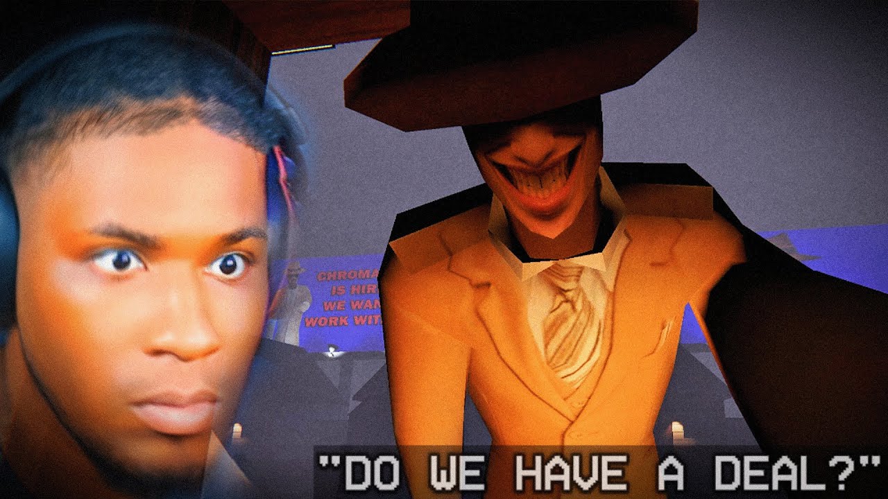 A WEIRD SALESMAN POPPED UP AT MY HOUSE OFFERING ME A 