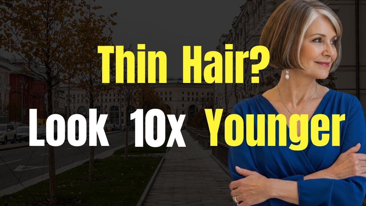 Thin Hair After 60? These 3 Haircuts Make You Look 10× Younger