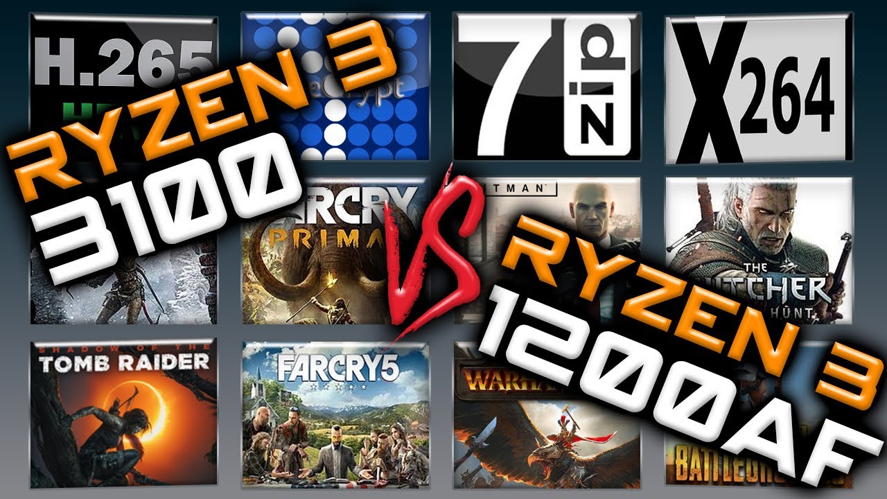 Ryzen 3 3100 vs Ryzen 3 1200 AF Benchmarks &ndash; 15 Tests 🔥