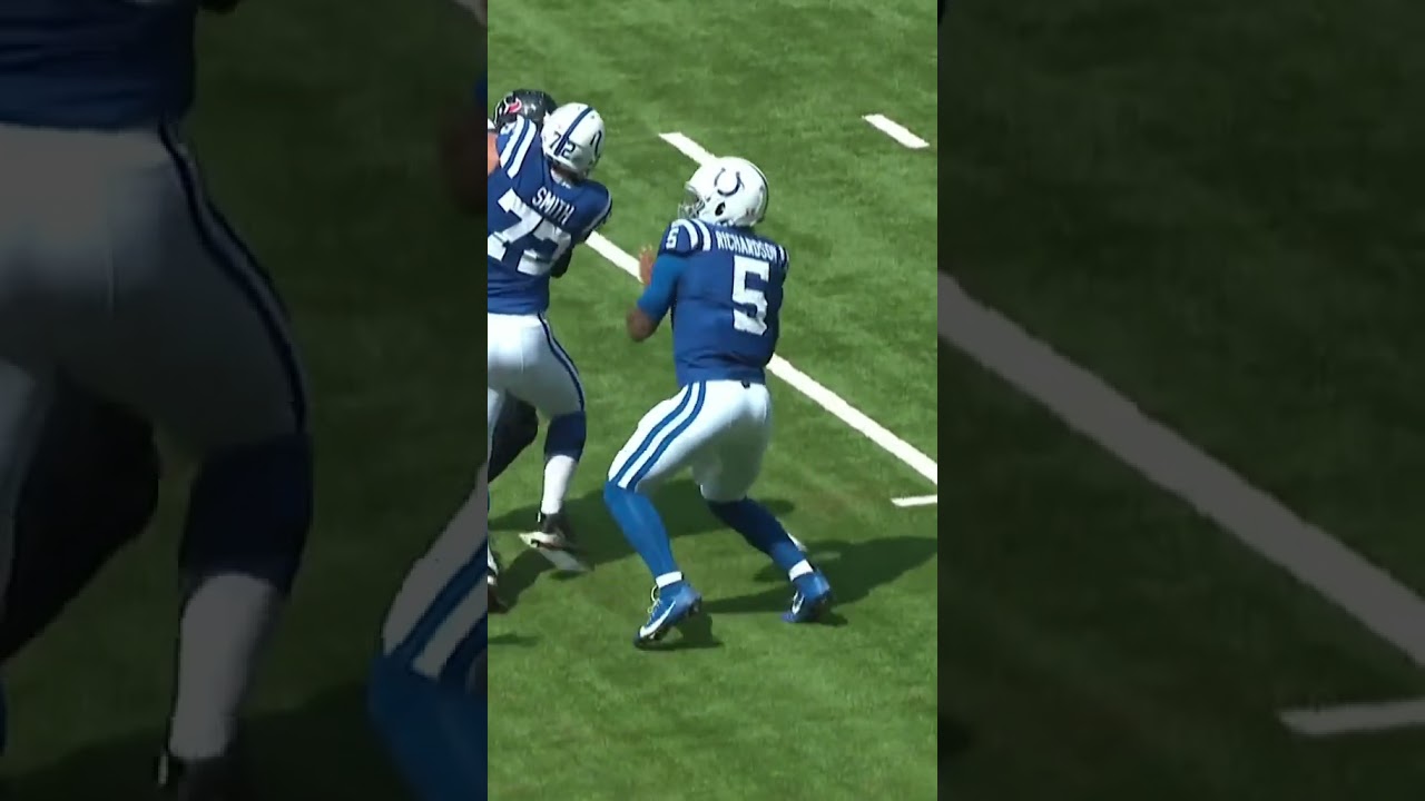 AR LAUNCHED THIS#anthonyrichardson #nfl #NFLKickoff #indianapoliscolts