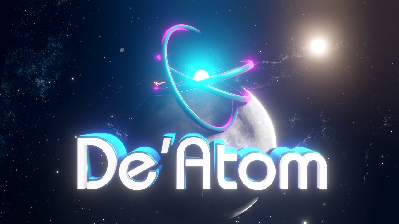 De Atom 3D Logo Animation Presentation