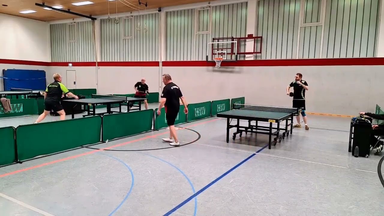 Zizerig vs Kattner I SV Sandkamp 3 vs TTC Grassel I Bezirksklasse