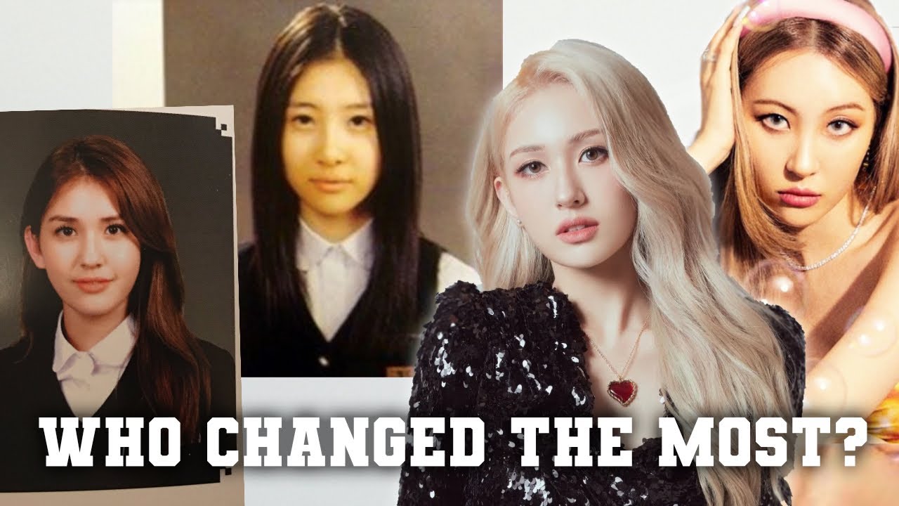 The kpop GLOW UP effect in FEMALE SOLO IDOLS (Who changed the most?)