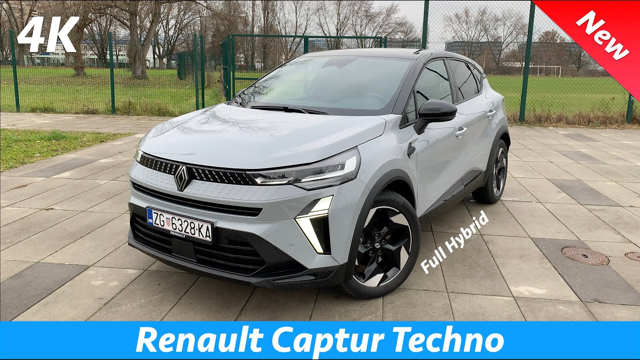 Renault Captur 2024 Review | Techno (Exterior - Interior) Full Hybrid, Price