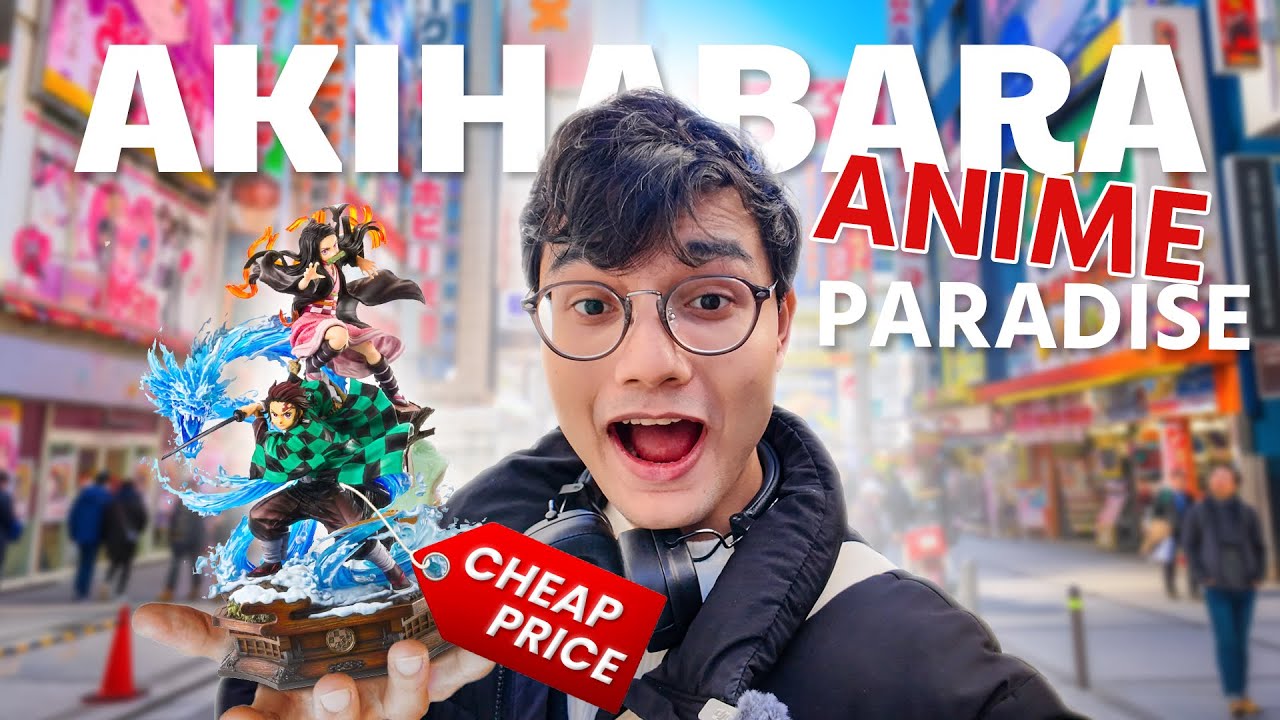 24hrs in Anime City of Japan 🇯🇵 Akihabara Vlog