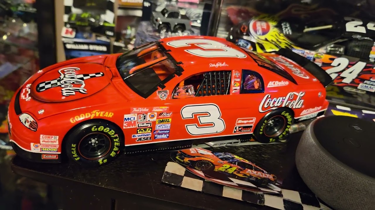 WELCOME TO ANOTHER VIDEO, UNVEILING DALE  EARNHARDT SR AND DALE EARNHARDT JR 1/18 DIECAST  !!!