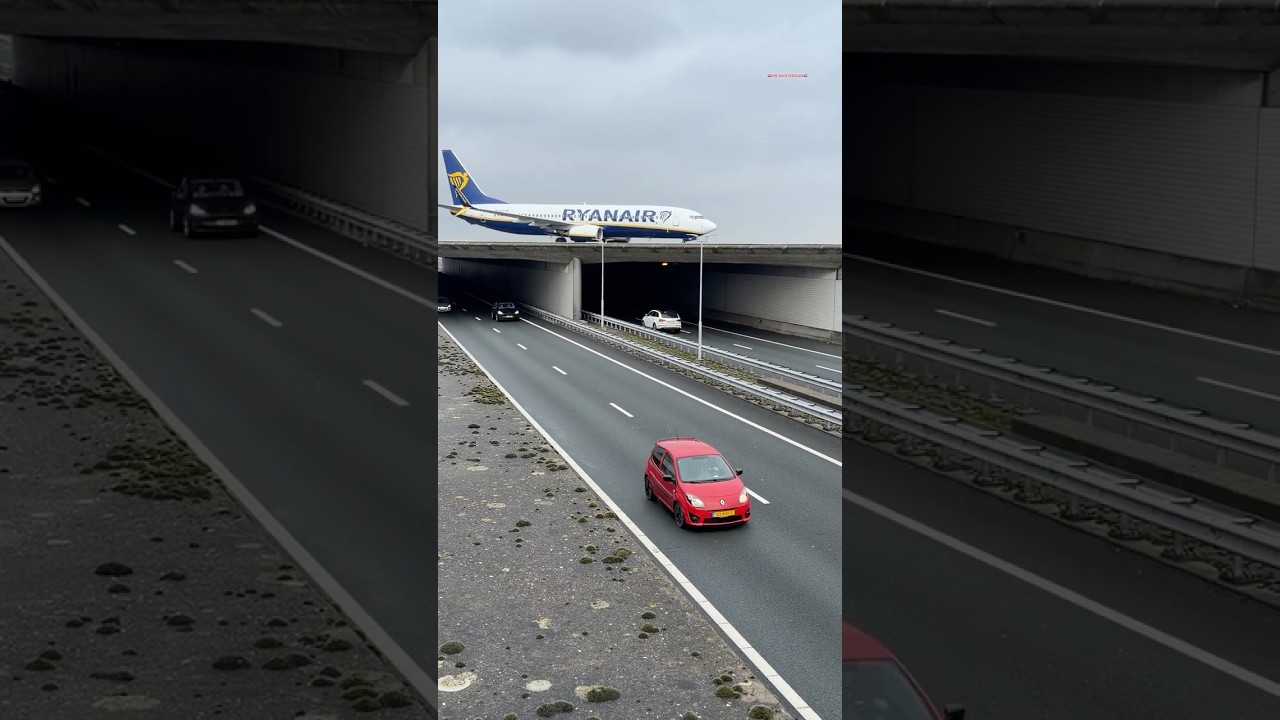 BOEING 737-8AS RYANAIR DUBLIN TO AMSTERDAM LANDING SCHIPHOL AIRPORT PLANE SPOTTING 9HQAG #aviation