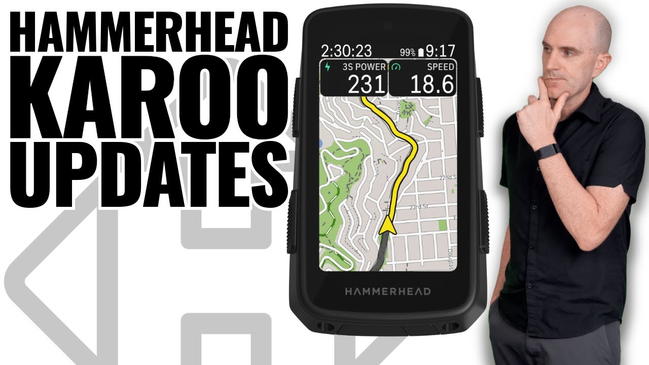 Hammerhead KAROO Cycling Computers // Recent Update Round-Up Late 2024