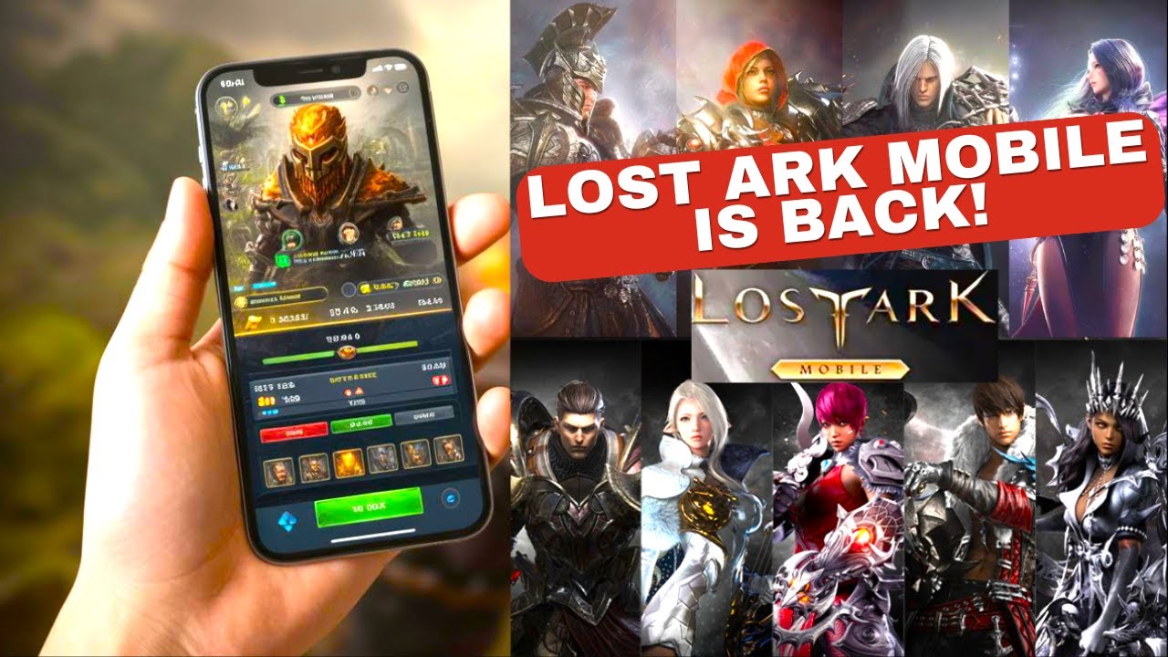 Lost Ark Mobile Game Closed Beta Test CBT is Coming | Global Release Hype Builds!