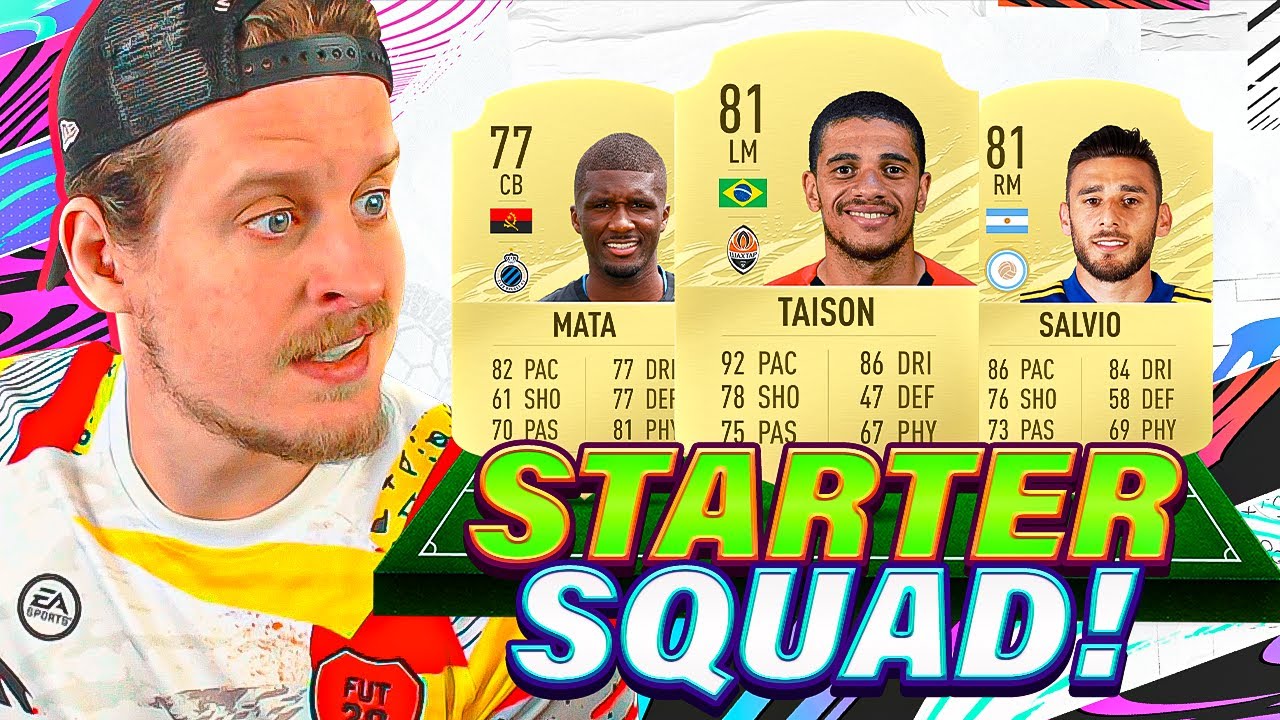 MY FIFA 21 STARTER SQUAD! FIFA 21 Ultimate Team