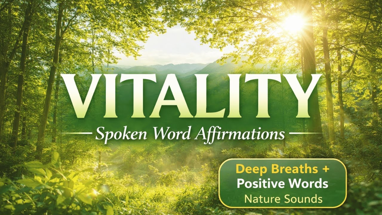 REGULATE YOUR NERVOUS SYSTEM 🌿✨ Energy Reset 🧘🏾‍♀️ |Spoken Word Affirmations for Abundant Health