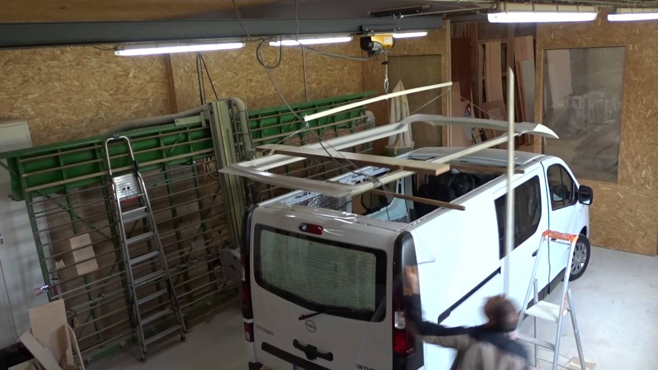 Installation toit relevable Vivaro L2H1