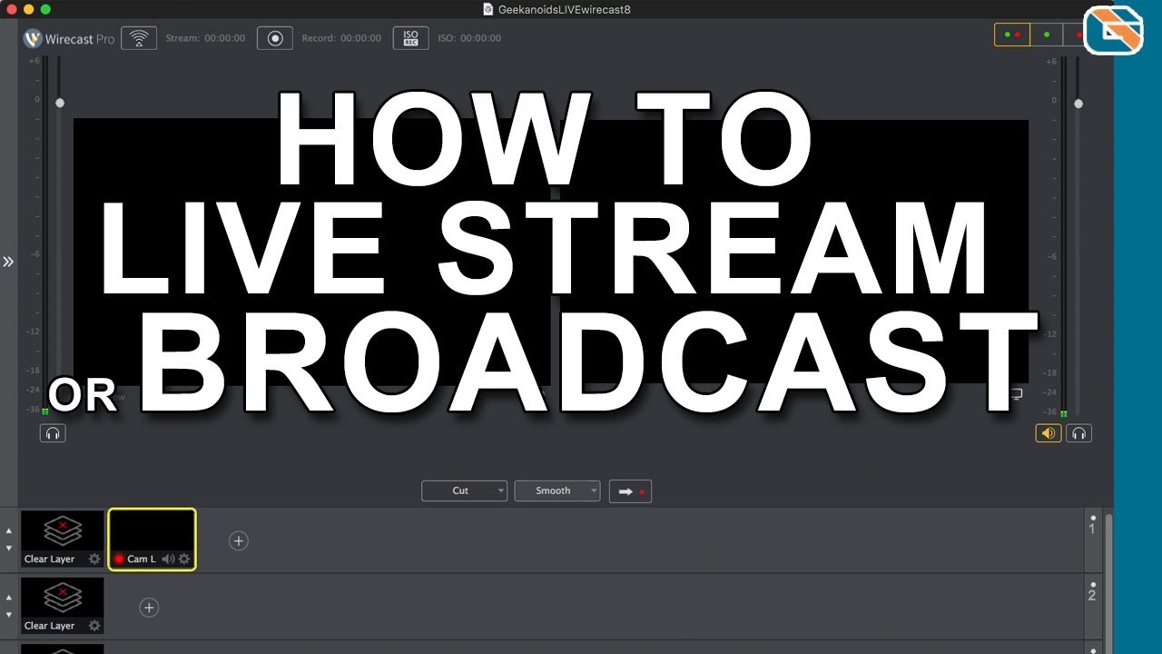 Что я использую для прямых трансляций &mdash; Wirecast Pro