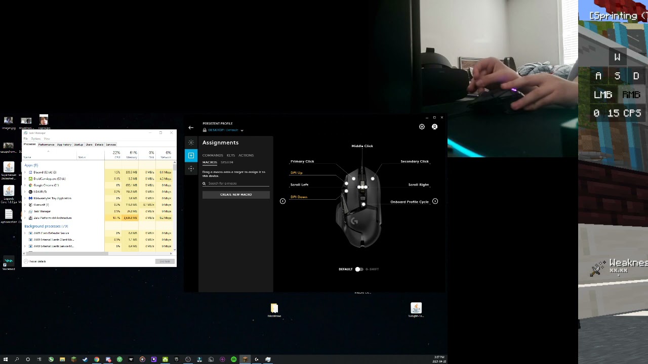 Proof you can get 20+cps on the logitech g502 (19cps WORLD RECORD)