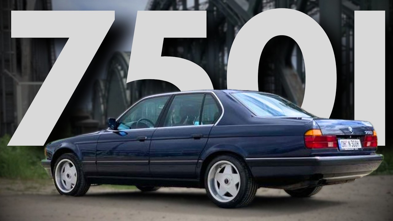 BMW E32 750i V12 - Ausfahrt, Talk &  Sound