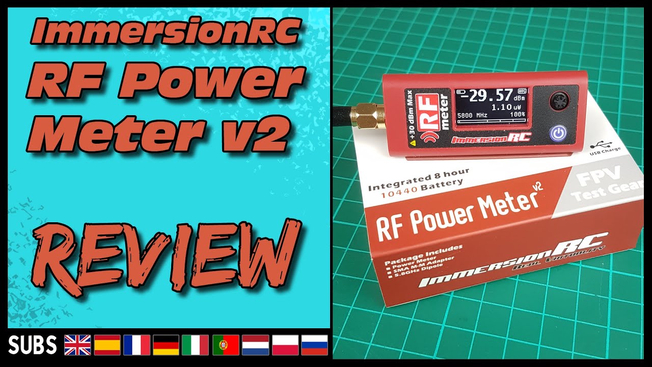 ImmersionRC RF Power Meter v2 - Review