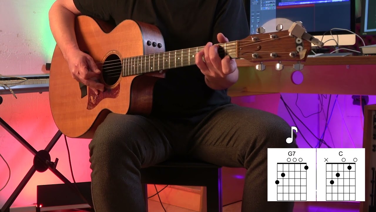 Golden Slumbers - Acoustic Guitar - Elbow - Original Vocal Track - Chords