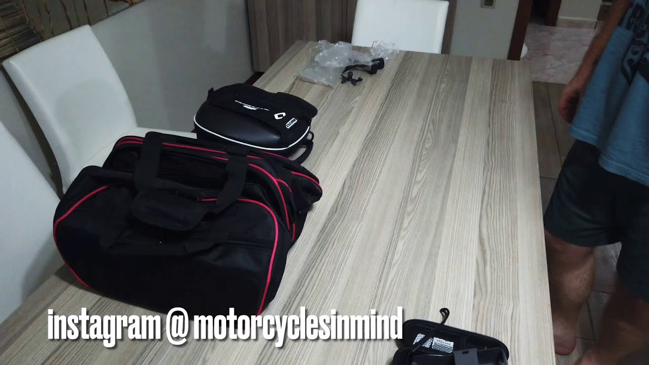 Ducati Multistrada 950 s aksesuar AliExpress (yan çanta içi , radyatör koruma , far koruma)