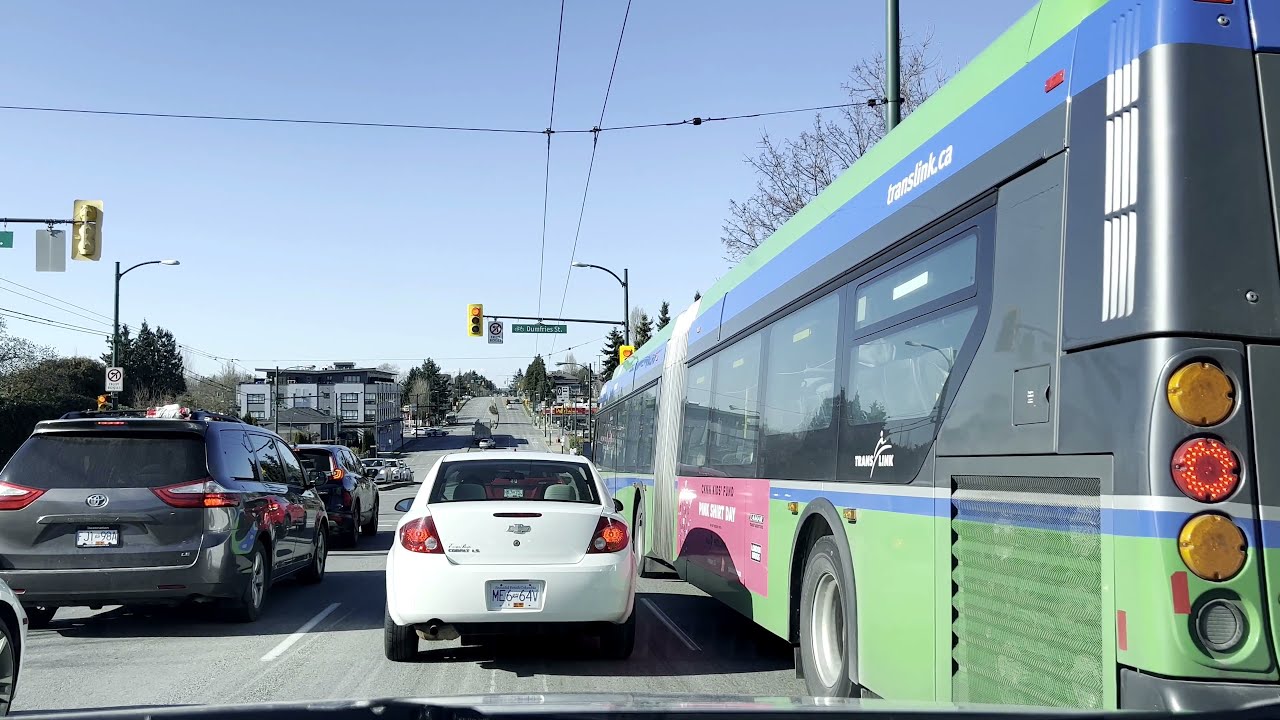 Driving in Vancouver, Canada - Rupert St, E 41st Ave, Cambie St, SW Marine Dr, McArthurGlen Outlet