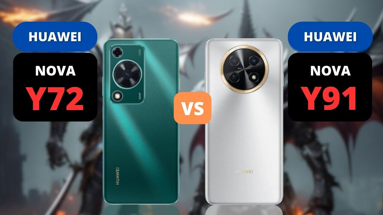 Huawei Nova Y72 vs Huawei Nova Y91 | PHONE COMPARISON
