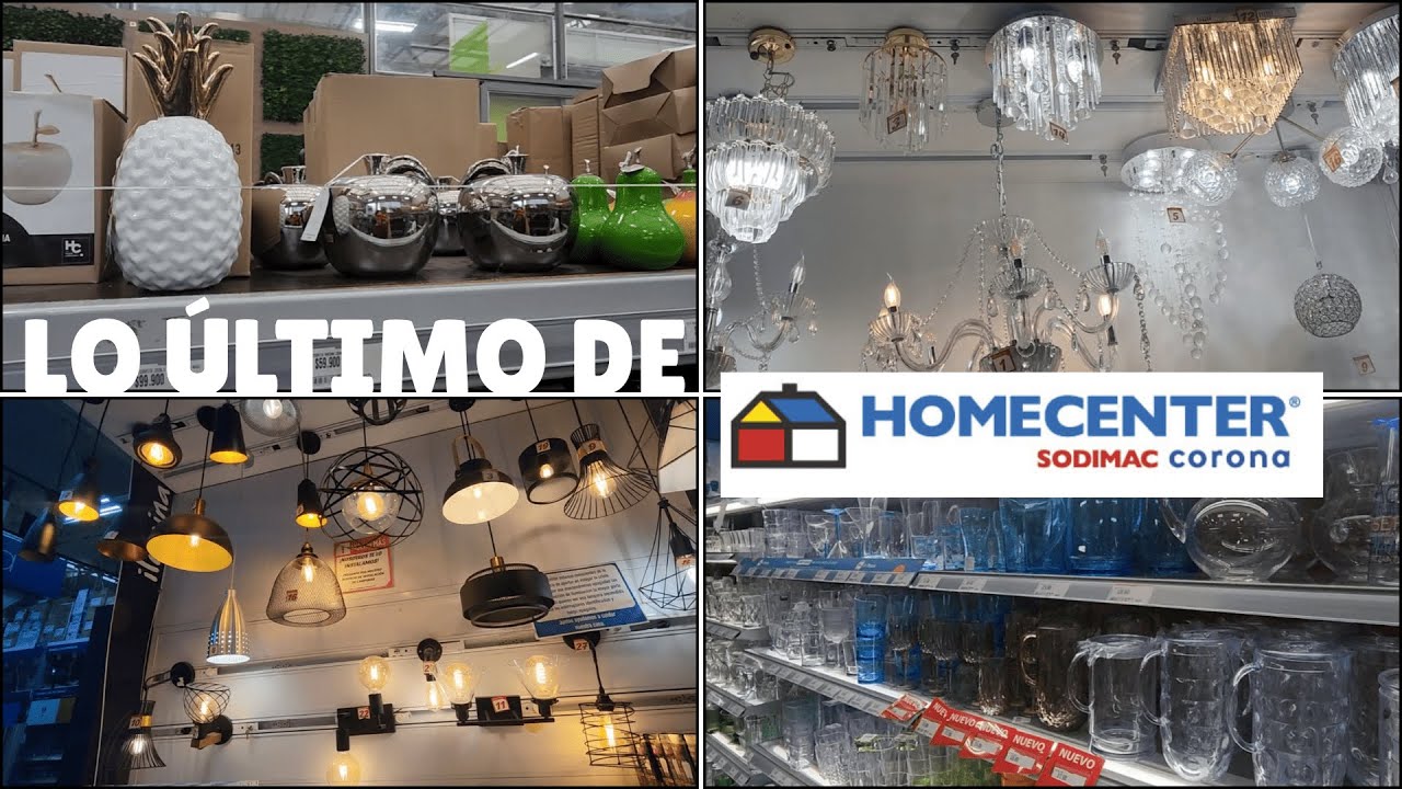 ¡NUEVA ILUMINACIÓN y DECORACIÓN en Homecenter! Vasos, lámparas, jarras y más 🛒✨