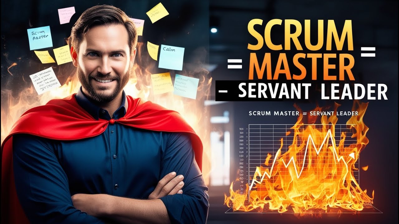 SCRUM MASTER = SERVANT LEADER