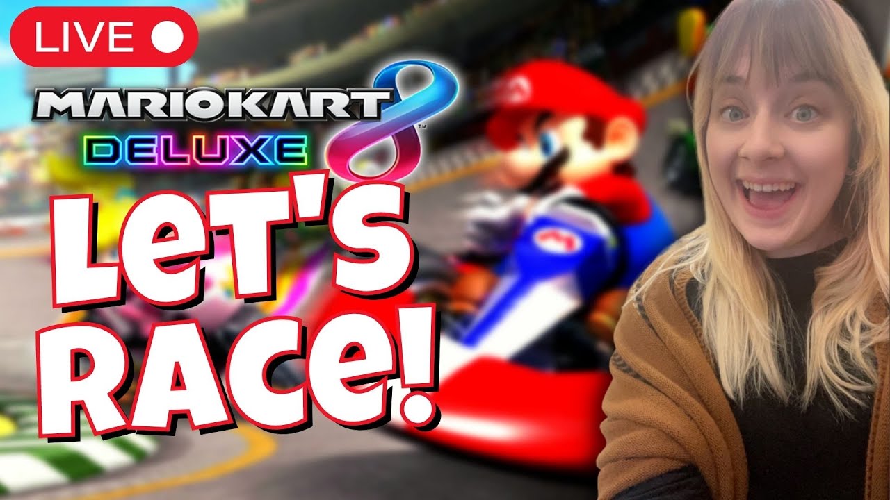 🔴🏍I'M DEFINITELY GOING TO SMOKE YOU ALL... MARIO KART 8 WITH YOU! | Mario Kart 8