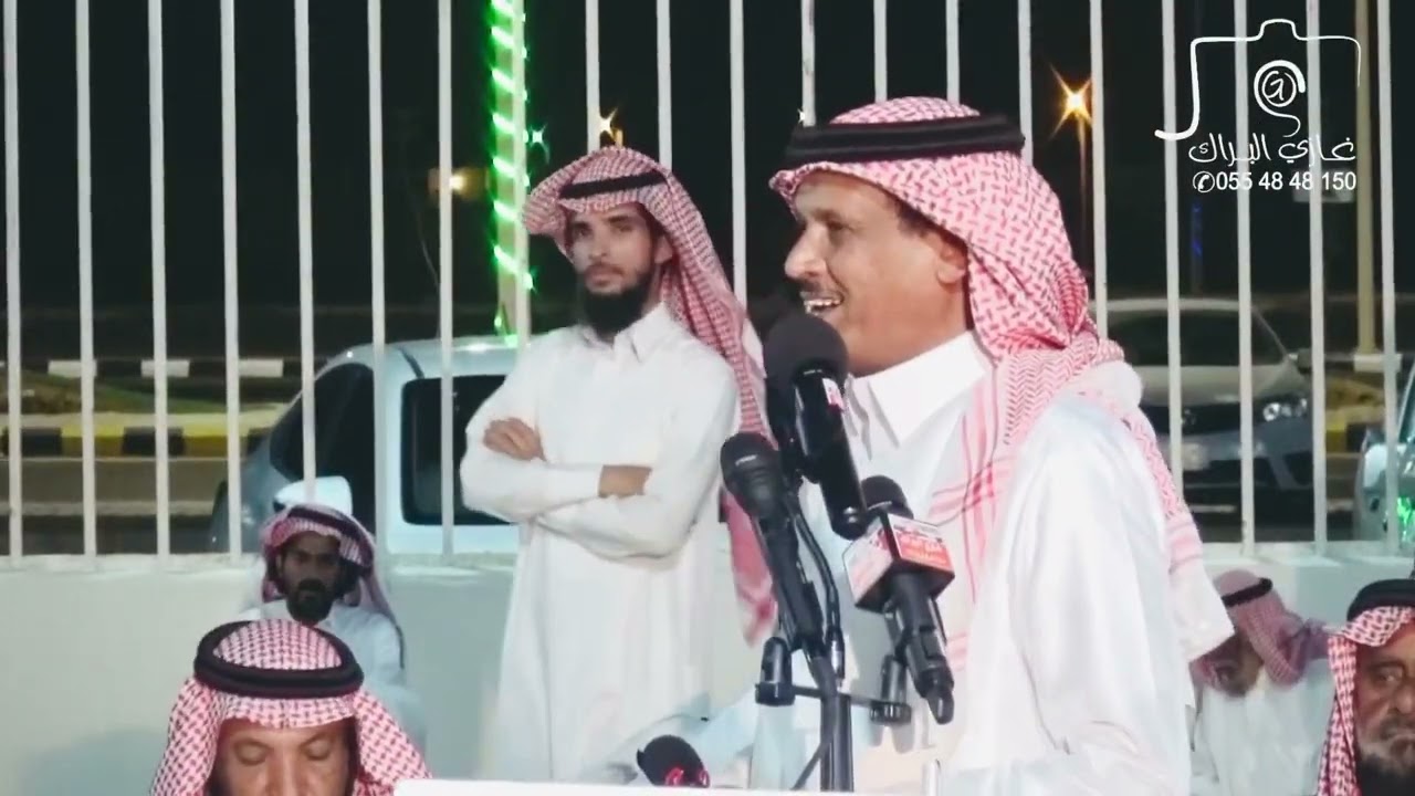 محاورة الشاعر عبدالرحمن خشمان وناصر مرسال 13\12\1443
