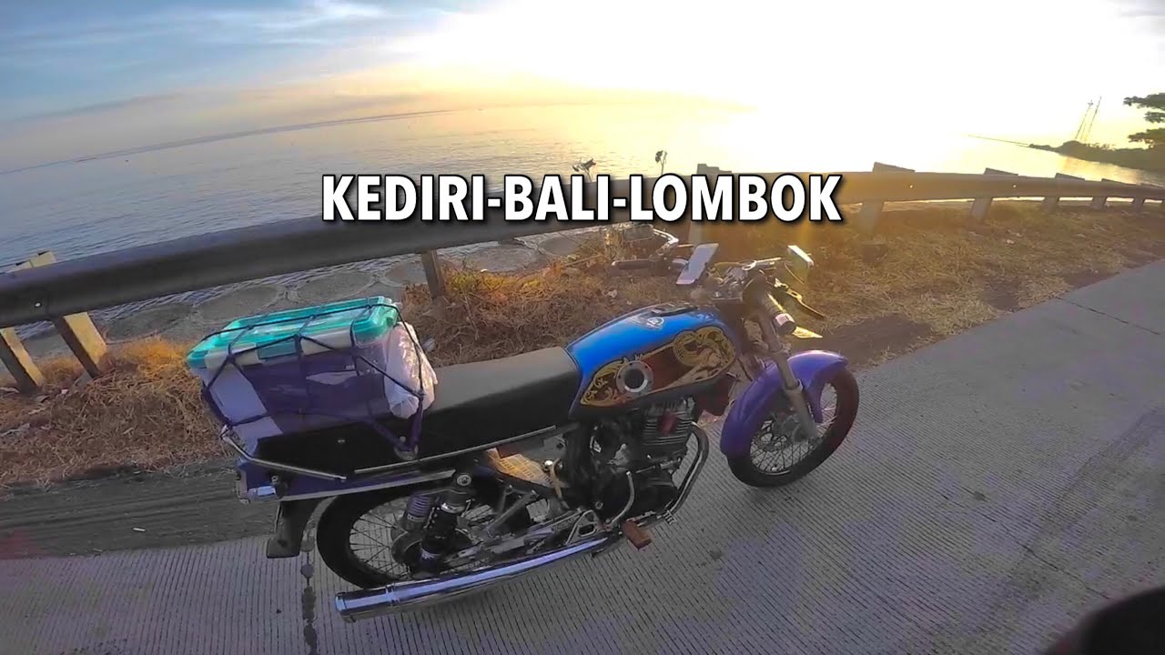 Touring Kediri - Bali - Lombok Naik GL MAX Sendirian | Honda GL Motovlog (bagian 1)