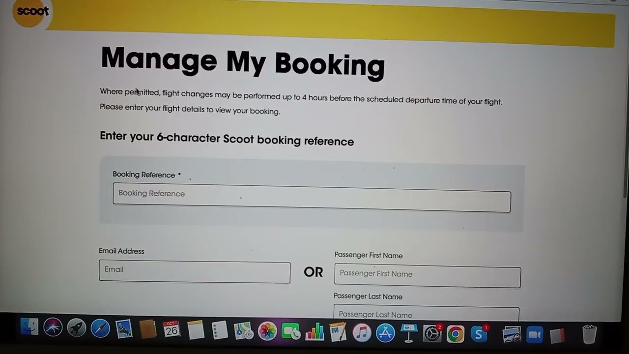 How to Change a flight on Scoot (raw video) #changeaflight