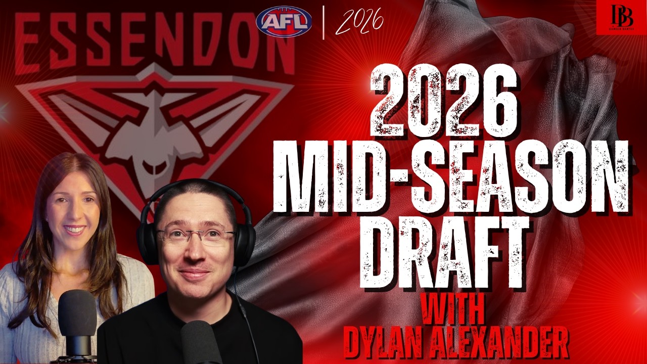 ПЛАНЫ ESSENDON FC НА СЕРЕДИНУ СЕЗОНА: РАЗБОР | С участием @DylanAlexanderFollowsDraft