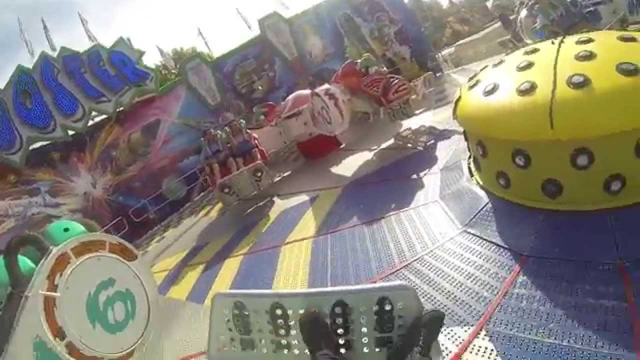 HUSS Booster (L&ouml;ffelhardt) Cannstatter Wasen Stuttgart 2015 POV Onride