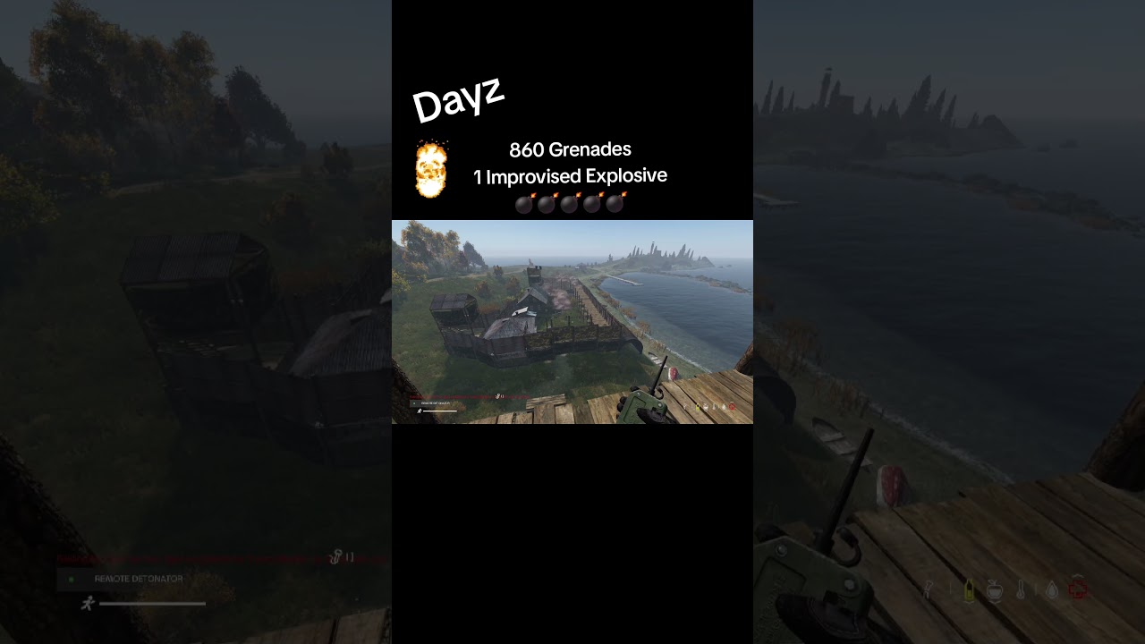 Dayz biggest base boom